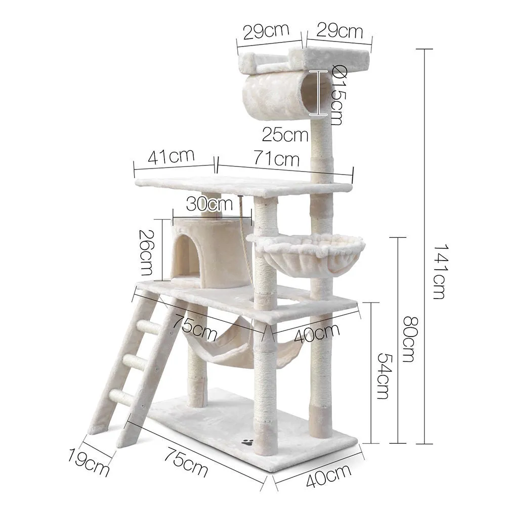 141cm Light Beige Scratcher