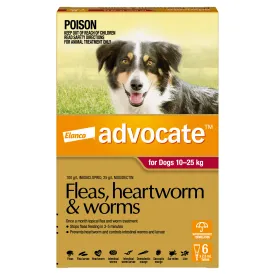 Advocate - Dog 10-25kg (6pk)