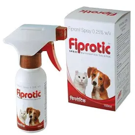 all4pets Fiprotic Tick and Fleas-free Spray (100 ml)