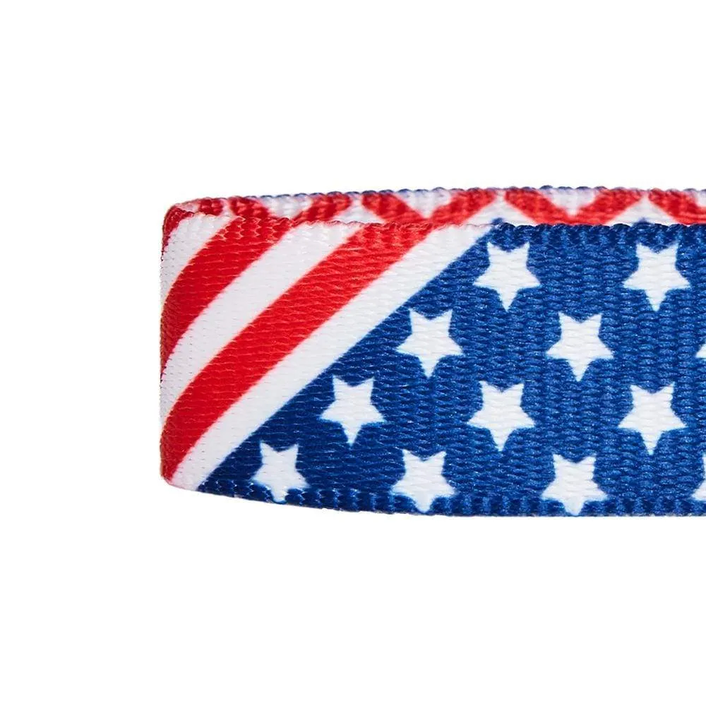 American Flag Dog Collar for Stylish Pet Patriotism