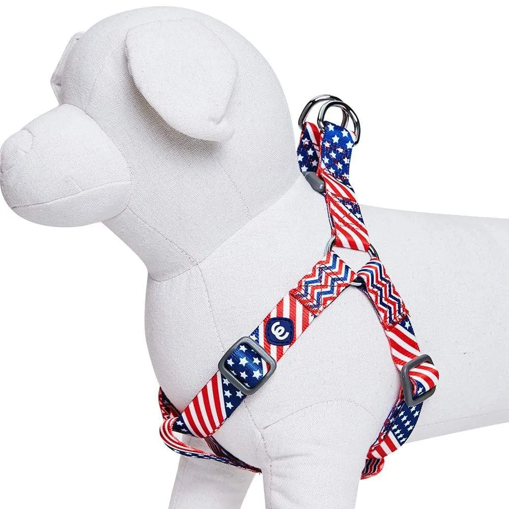 American Flag Dog Harness for Patriotic Pet Lovers