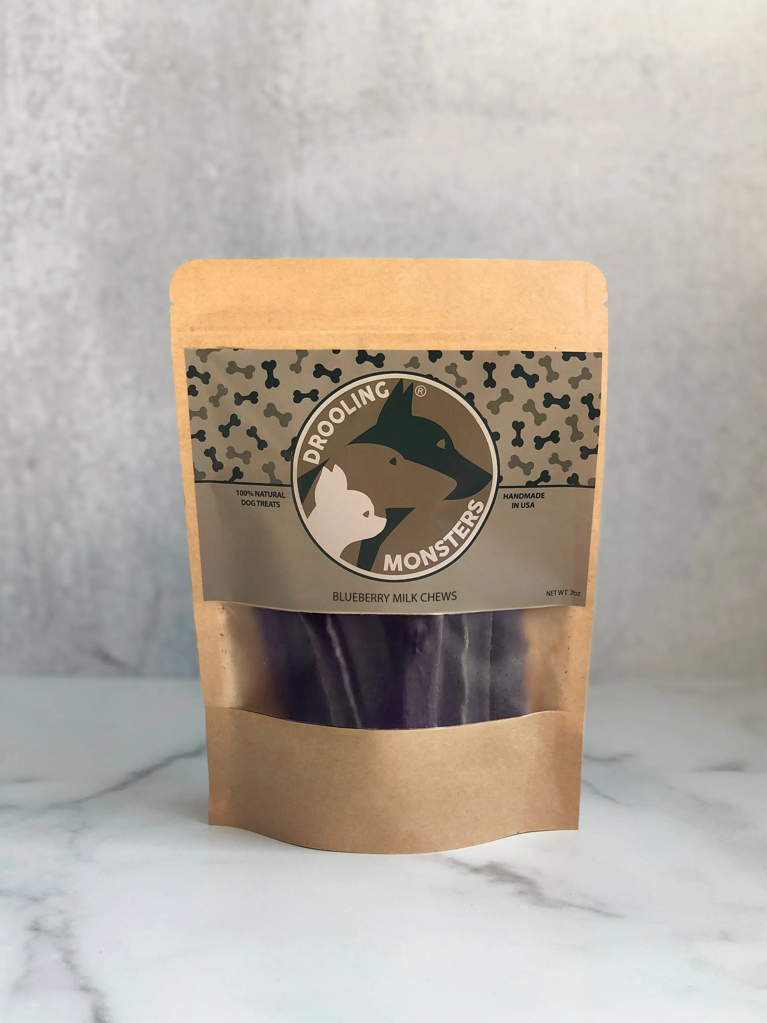 BLUEBERRY MILK CHEWS FOR DOGS