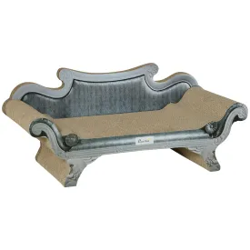 Cat Scratching Board with Catnip Cardboard Scratcher Lounger Bed 60 x 29 x 26.5cm