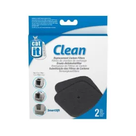 Catit Hooded Cat Litter Tray Replacement Filters 2 Pack^^^