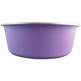 Delisio Design Stainless Steel Dog Bowl Purple Extra Small