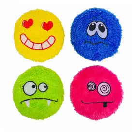 Disk Squeaky Plush Dog Toy