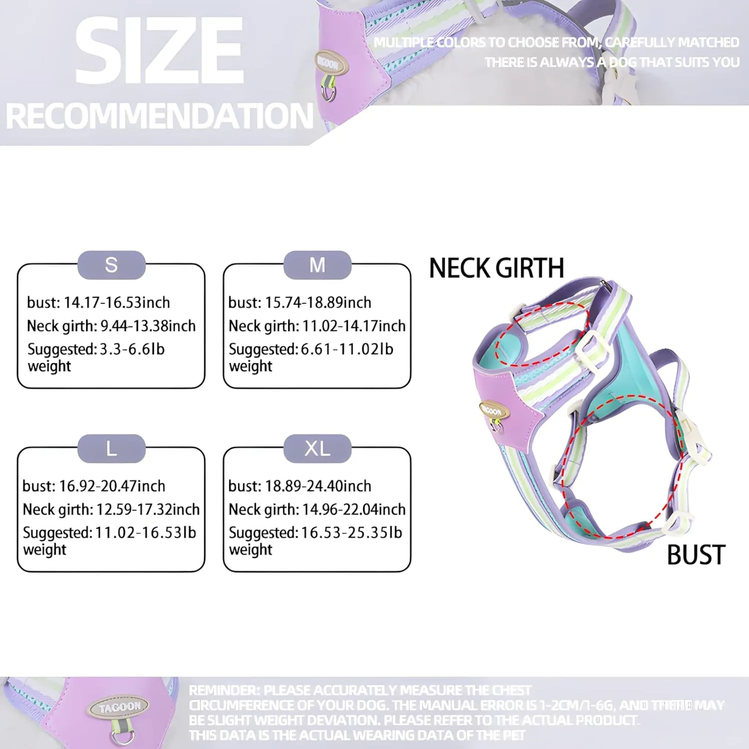Dog Harness with Reflective Strips & Breathable Mesh - No-Pull Vest for Small Dogs, Step-in Design Includes Leash