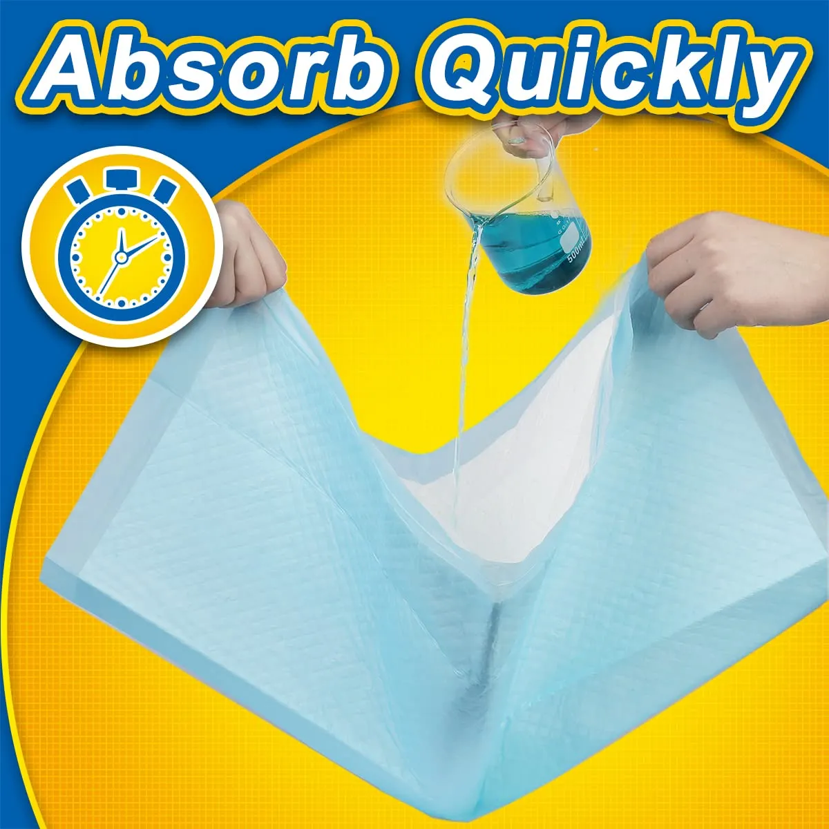 Dog Pee Pads Extra Large 80 Count, Thicken Dog Training Pads 30"x36", Puppy Pee Sheets XL for Indoor, Outdoor Use, Heavy Absorbent Disposable Underpads Large Capacity