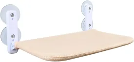 Foldable Cat Window Perch Cat Window Hammock Cat Bed for Window Cat Beds for Indoor Cats Space-Saving Solution with Strong Suction Cup