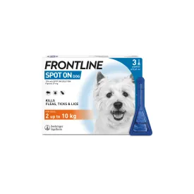 Frontline Spot On Flea And Tick Control For Dogs - 3 Pip