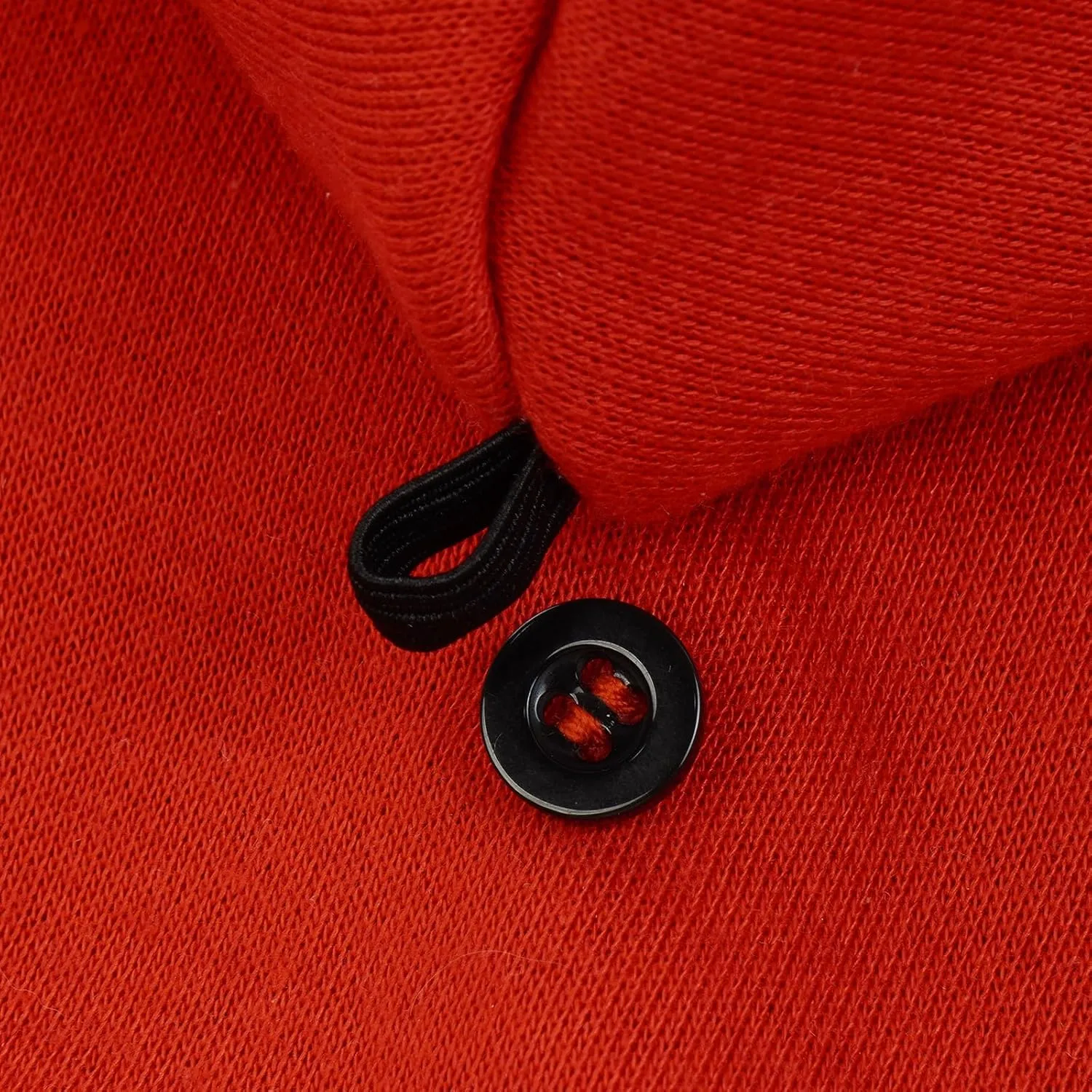 FUAMEY Dog Hoodie, Winter Dog Fleece Sweatshirt, Warm Pet Pullover with Pocket, Soft, Red, XXS-L