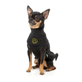FuzzYard Dog Apparel Smiley Sweater Black Size 4