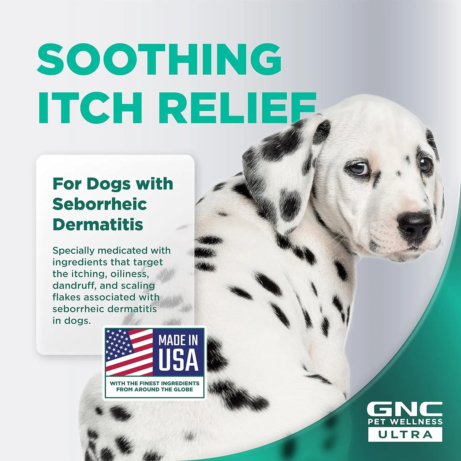 GNC Pets ULTRA Medicated Anti-Seborrheic Shampoo, 16 Ounces - Petco Exclusive