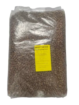 Heatherlea | Dry Working Dog Food | Beefy Bites - 15kg
