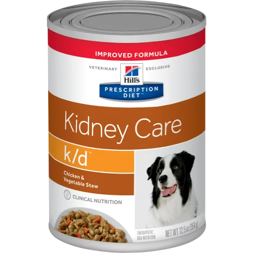 Hills Prescription Diet K/D Chicken & Vegetable Stew Wet Dog Food