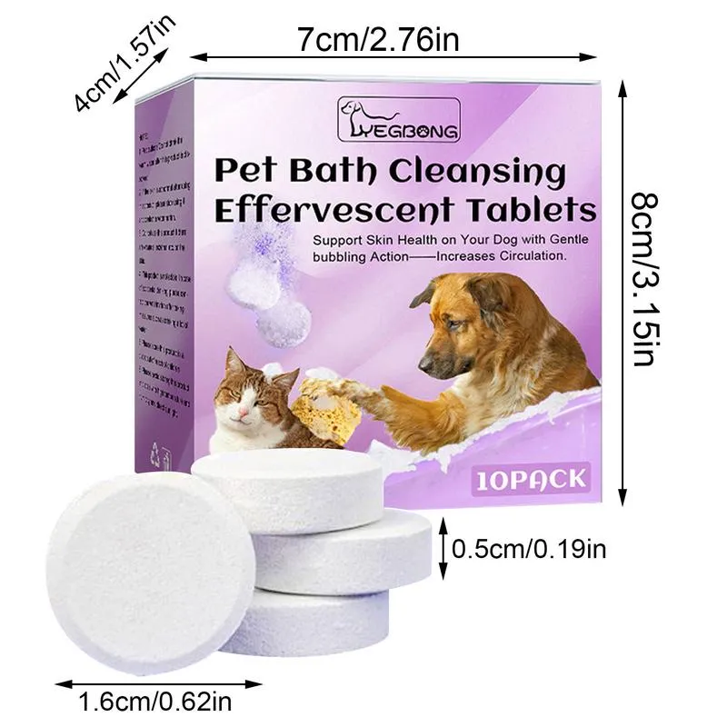 Lemon Splash Pet Shampoo Tabs