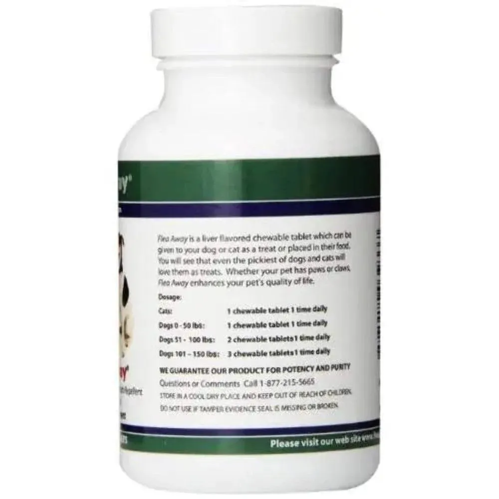 Natural Flea Tick Mosquito Repellent 100 Tabs