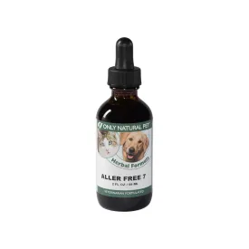 Only Natural Pet Aller Free 7 Herbal Liquid Formula for Dogs & Cats 2oz
