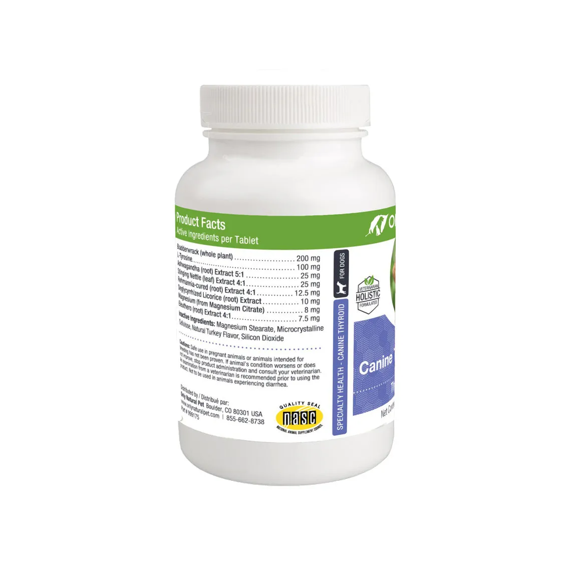 Only Natural Pet Canine Thyroid Wellness Supplement for Dogs