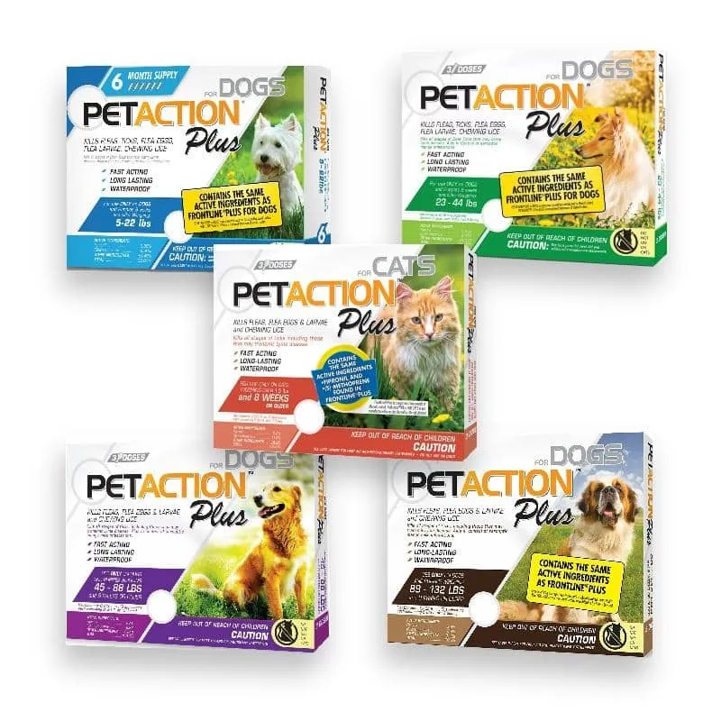 PetAction Plus Flea and Tick Treatment for Cats