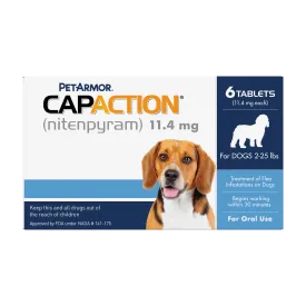 Petarmor Capaction Fast-Acting Oral Flea Treatment for Small Dogs
