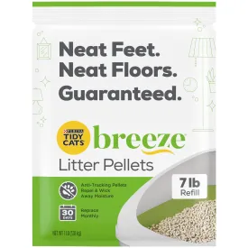 Purina Tidy Cats Litter Pellets, BREEZE Refill Litter Pellets, 7 lb. Pouch