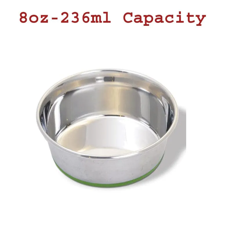Stainless Steel Cat Dish or Bowl 8 oz -236 ml