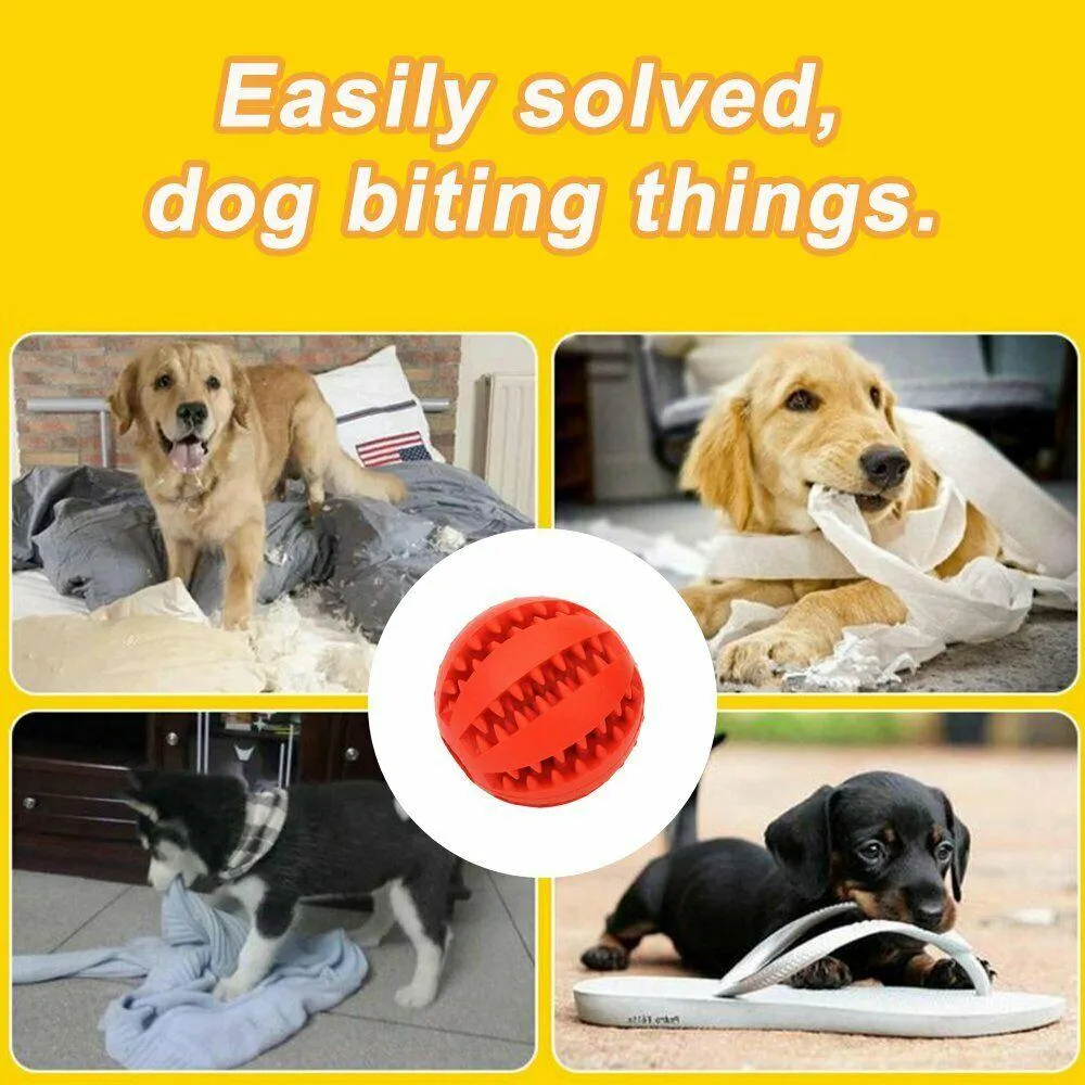 Teeth Cleaning Dog Chew Treat Ball