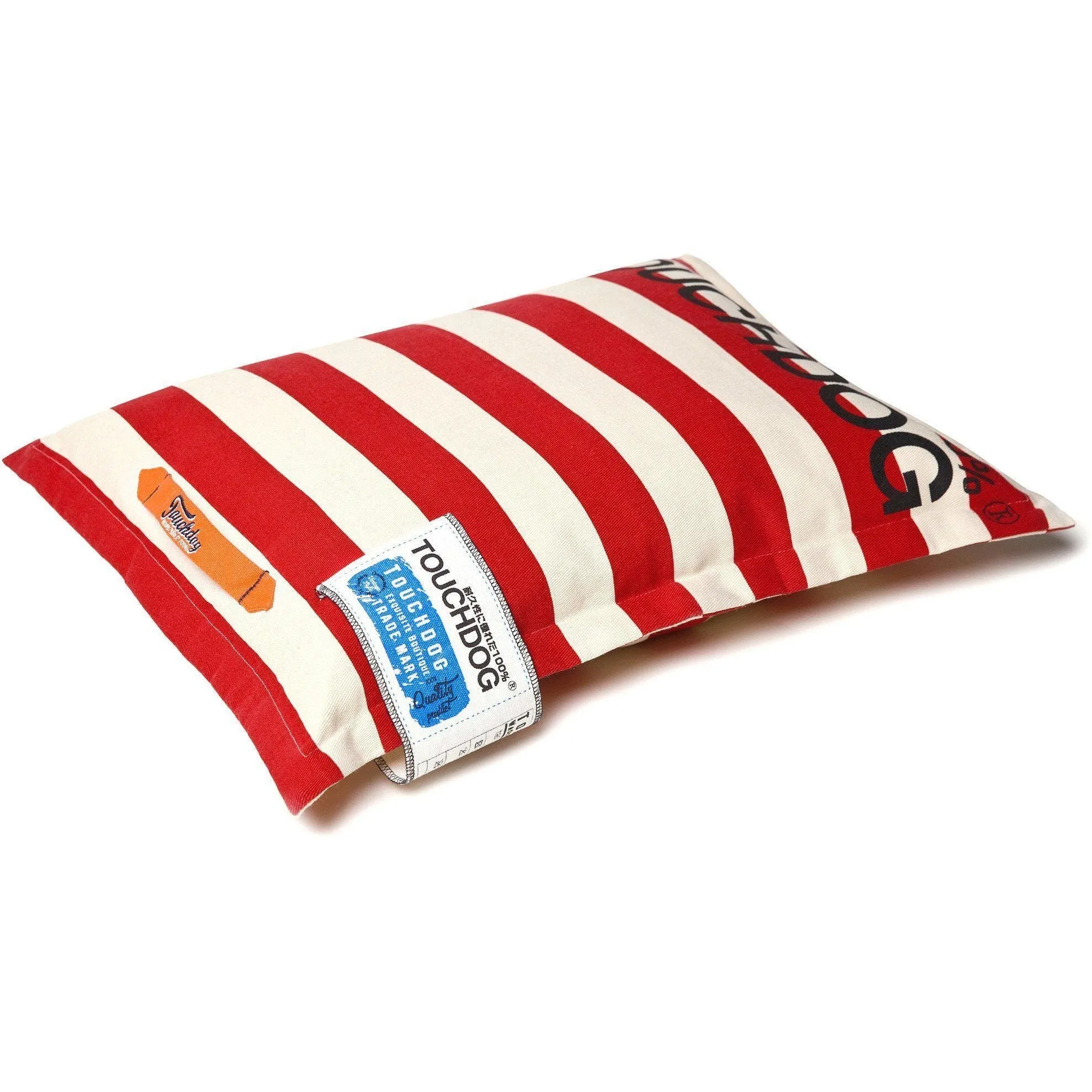 Touchdog ® 'Polo-Zippered' Machine-Washable Cushioned Pillow Dog Bed