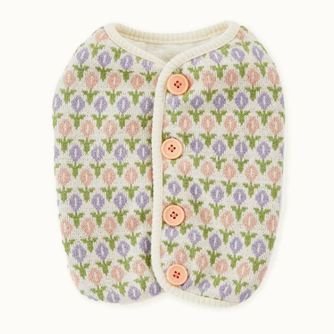 Tulip Classy Button Back Pet Jacket Vest