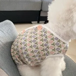 Tulip Classy Button Back Pet Jacket Vest
