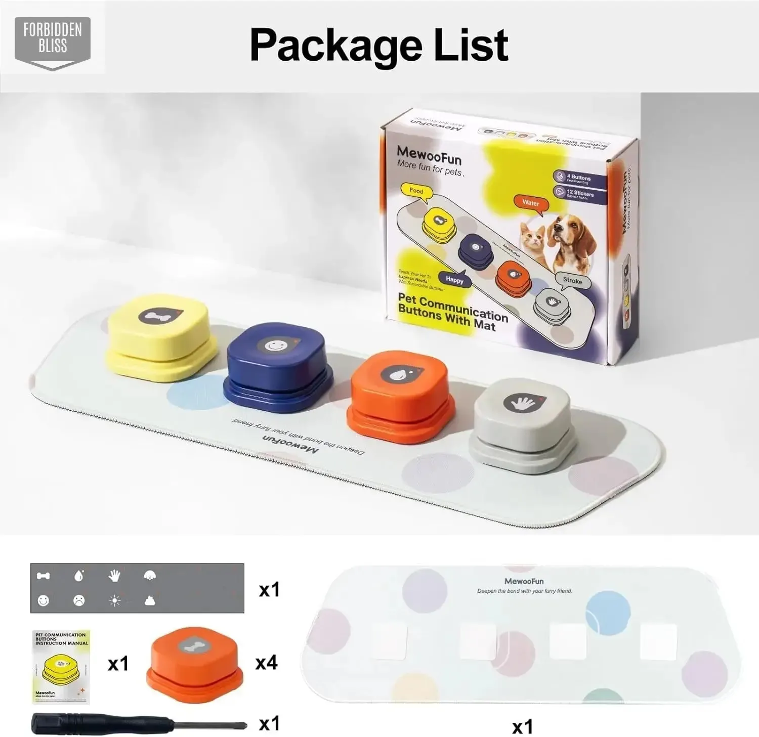 Voice Recording Pet Toys