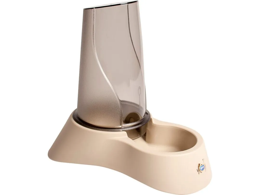 Water & Food Dispenser Nuvola 3 3500ml - 23x34x34cm mocaccino